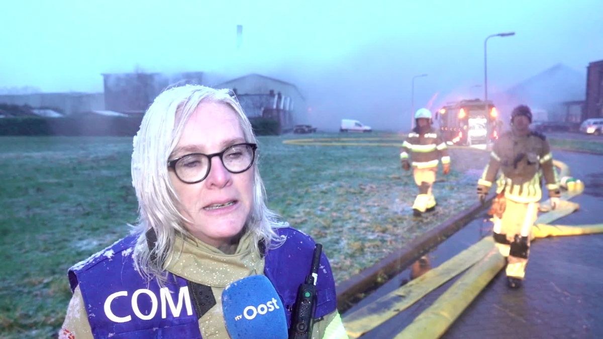 Diana Inkelaar van de Veiligheidsregio IJsselland over de grote brand in De Krim