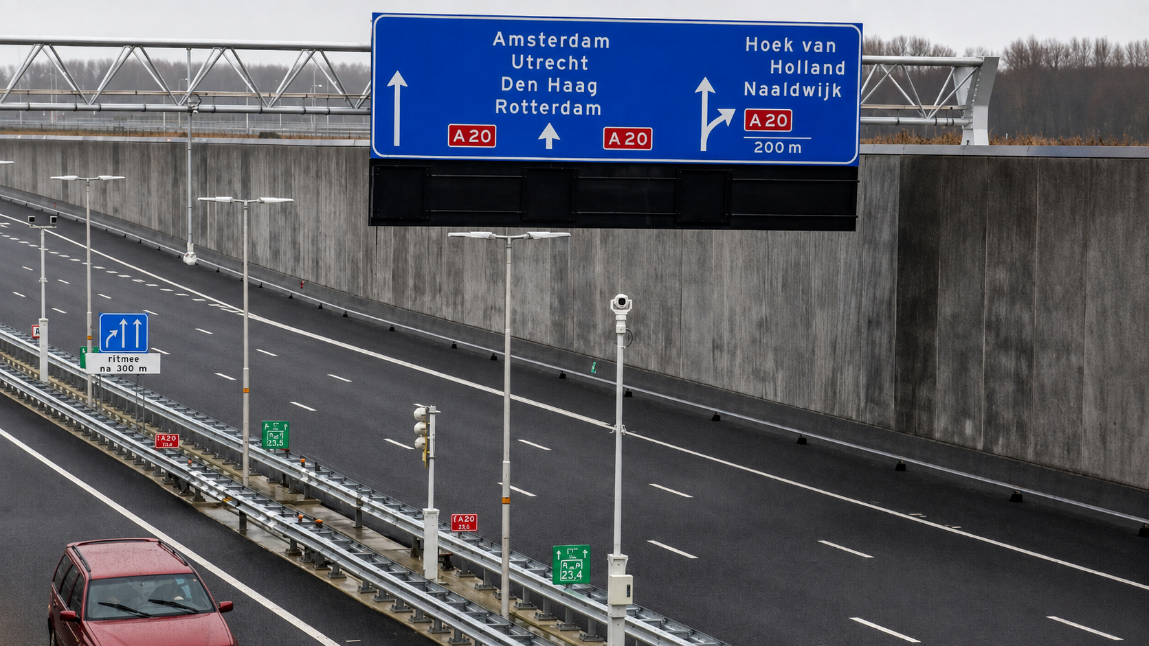 De Blankenburgverbinding (A24).