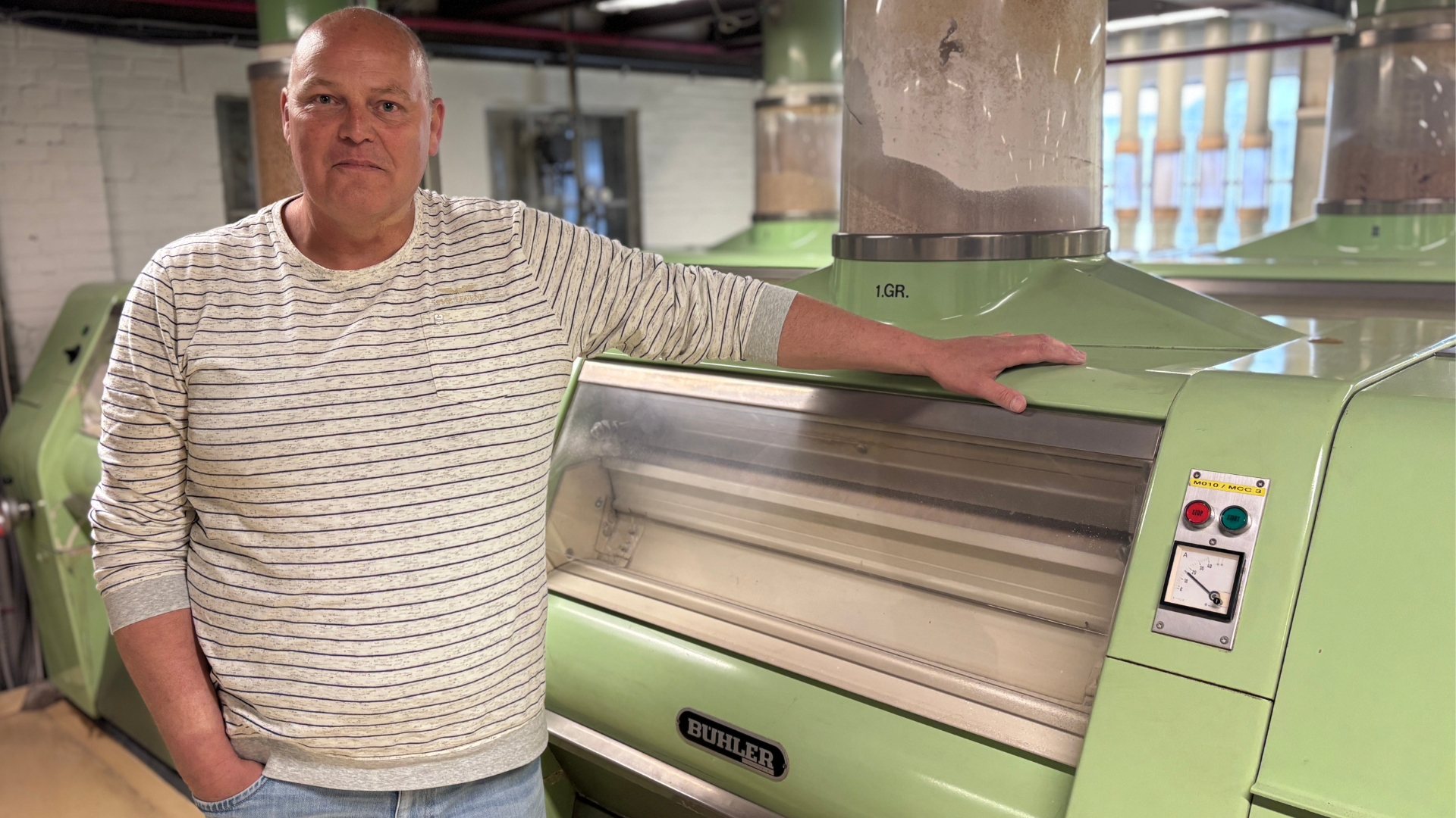 Na 46 jaar bij de meelfabriek moet Arend solliciteren: ‘Ik dacht hier met pensioen te gaan’