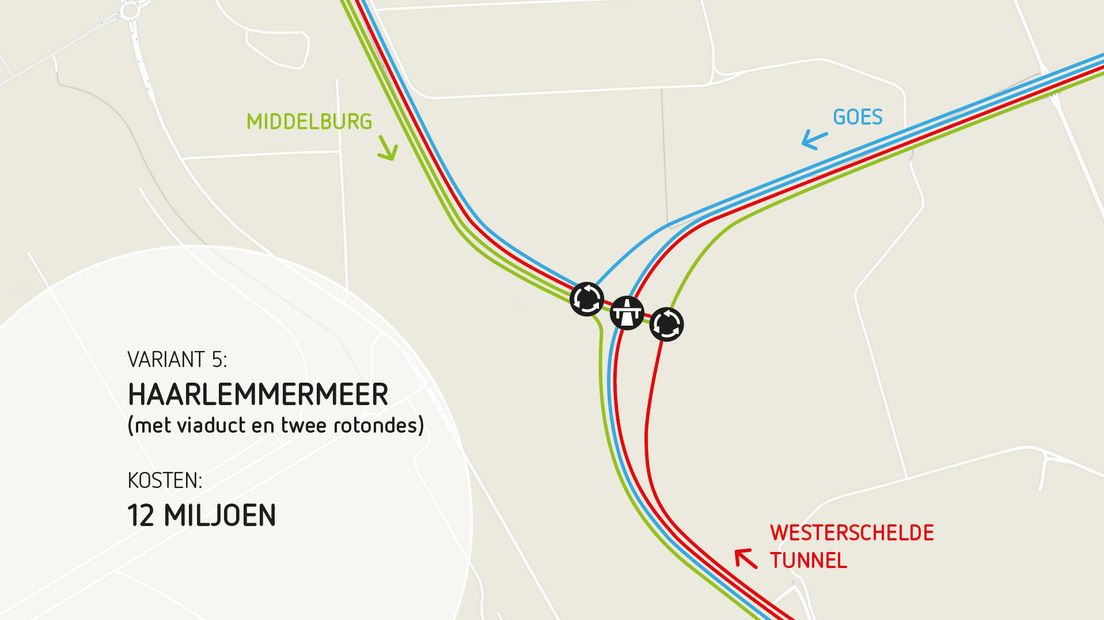 Kruispunt Sloeweg variant 5