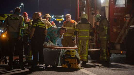 Man en vrouw gewond bij ongeluk op A1.