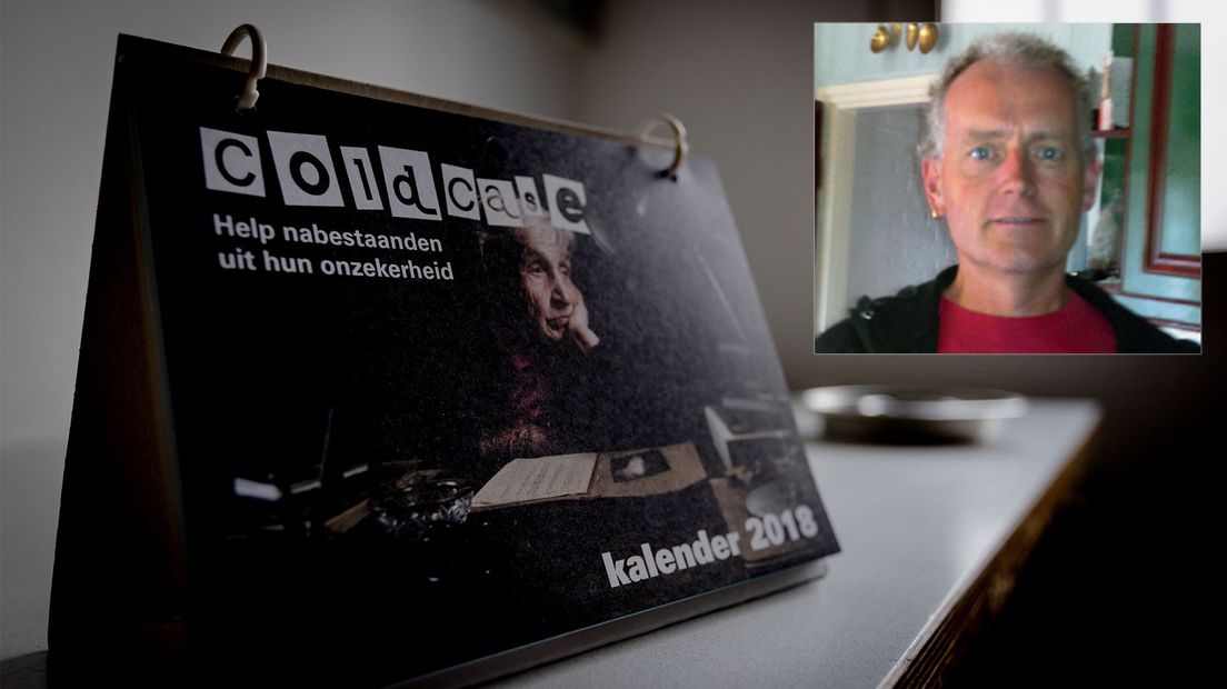 Colin Datema (inzetje) staat op de coldcasekalender van dit jaar