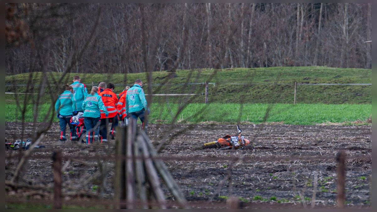 Motorcrosser zwaargewond na een ongeluk in De Blesse
