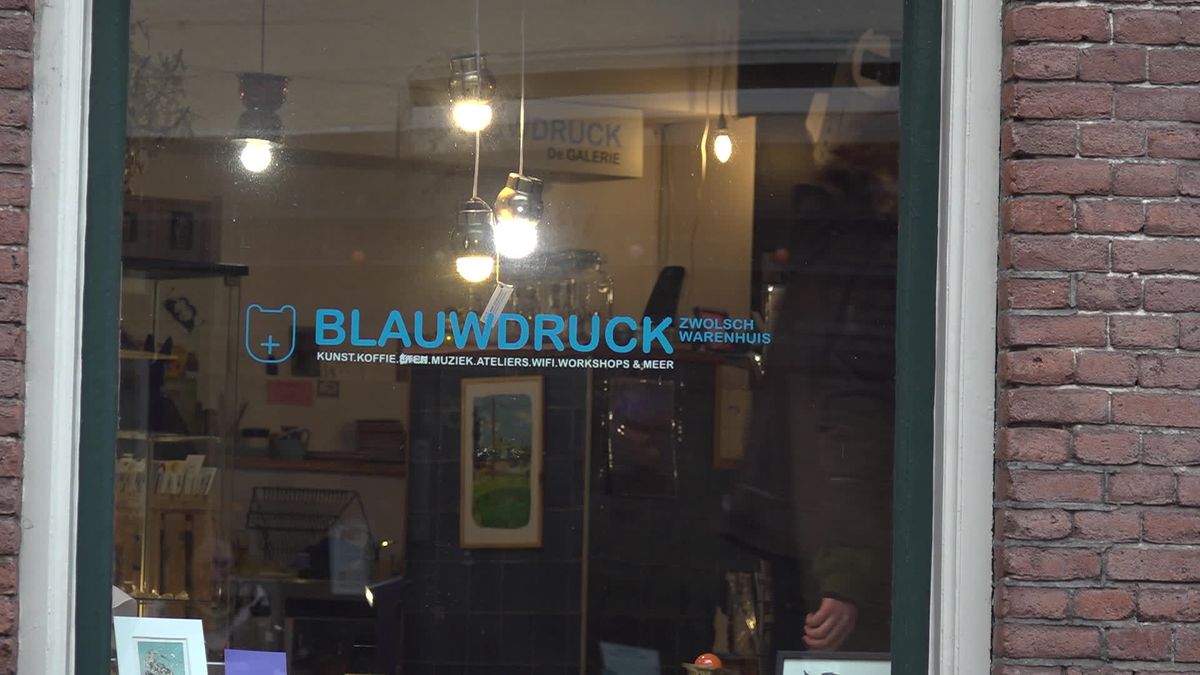 Blauwdruck in Zwolle is verkozen tot de leukste kunstwinkel van Nederland.