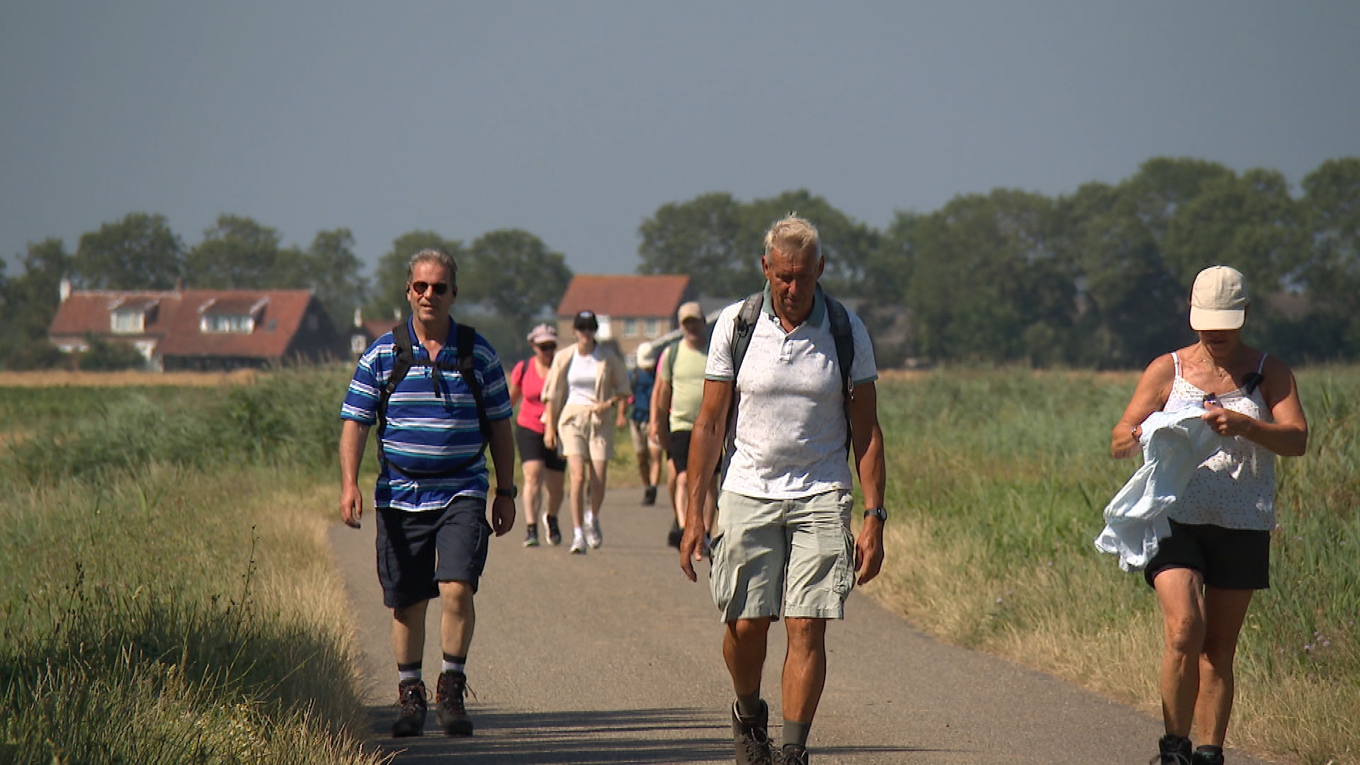 Hitte doet Thools dorp verdwijnen tijdens Zevendorpentocht