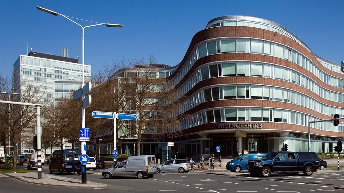 Het Provinciehuis in Den Haag.