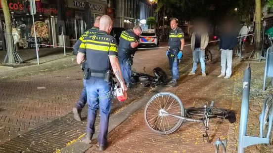 Drie gewonden naar het ziekenhuis na botsing fiets en fatbike