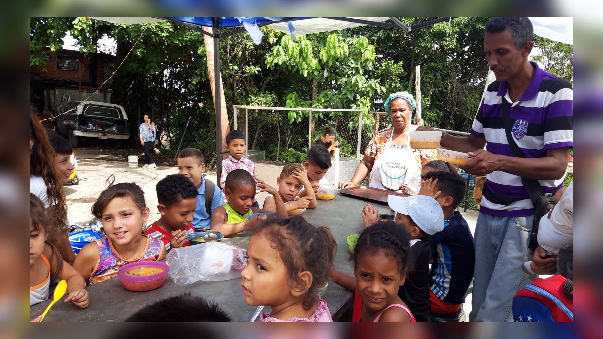Kinderen in Venezuela