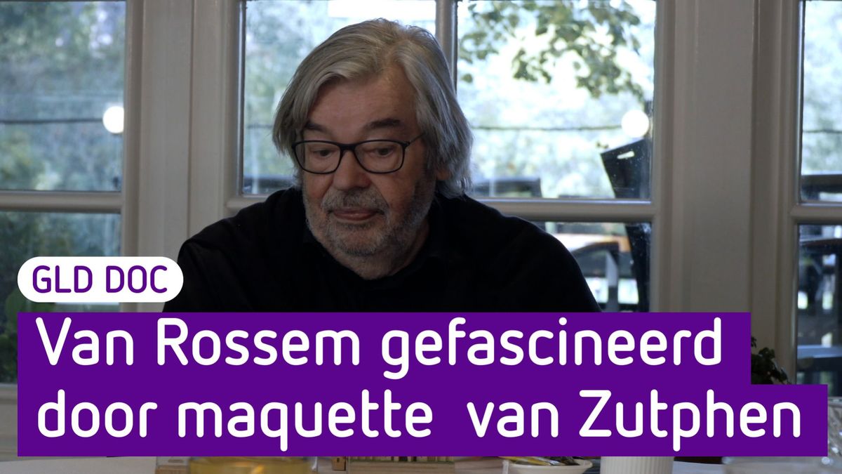 Maarten van Rossem gefascineerd door maquette van Zutphen - Omroep