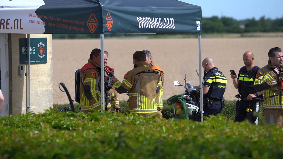 Ondergrondse brand uitgebroken in grotten in Valkenburg