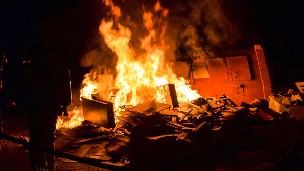 Brandweer twee keer naar dezelfde straat in Leeuwarden