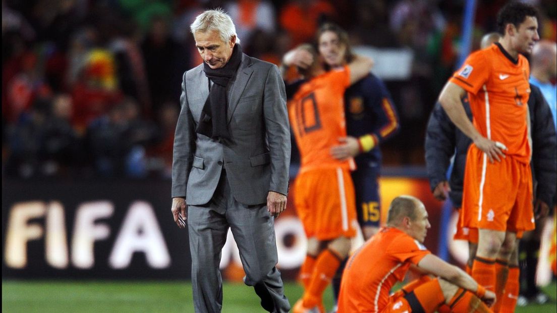 Bert van Marwijk na de verloren WK-finale van 2010: "We waren er zó dicht bij"