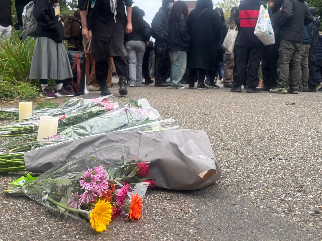 Bloemen voor Jerryson.