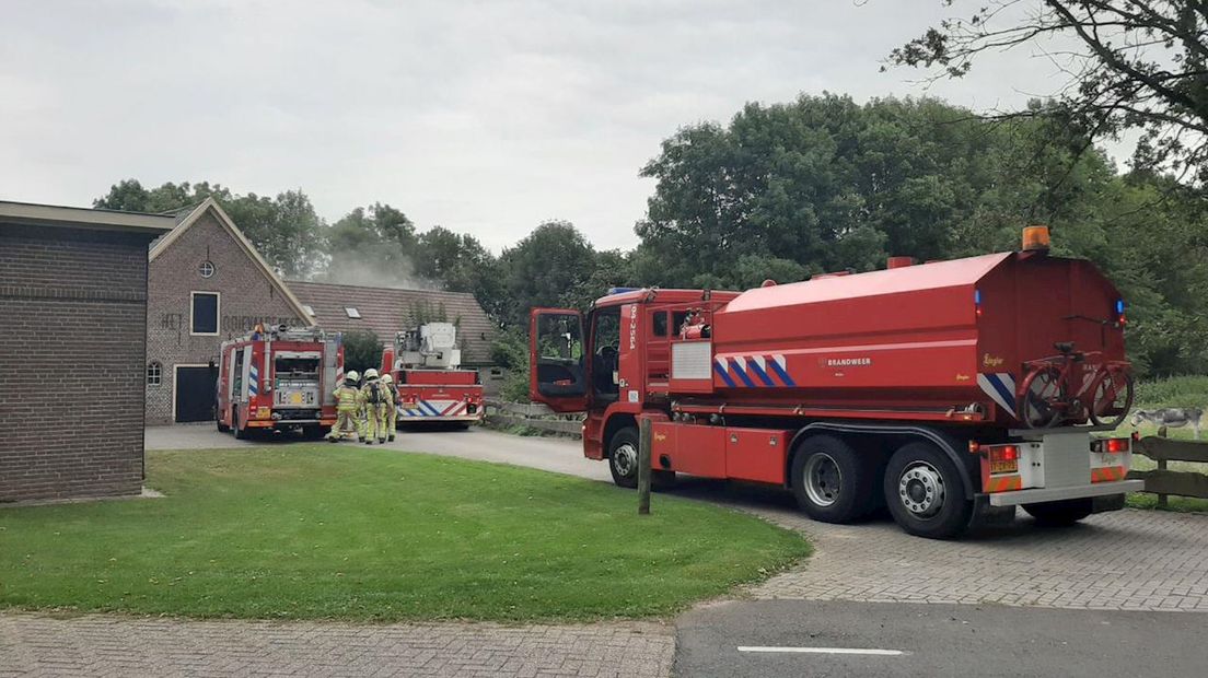 De afzuigkap is vermoedelijk de oorzaak van de brand