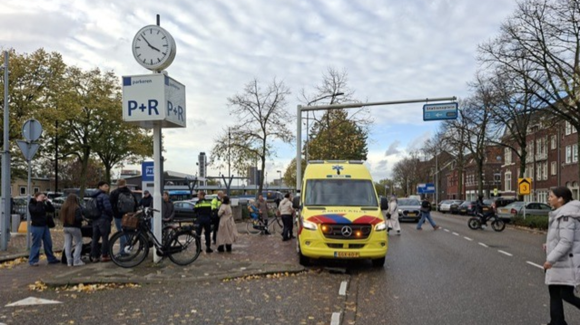 Fietsster gewond bij aanrijding in Venlo.