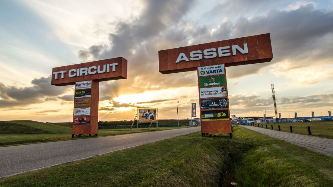 Het TT Circuit is geschikt voor de komst van de F1, zou blijken uit onderzoek (Rechten: Robbert Oosting/RTV Drenthe)