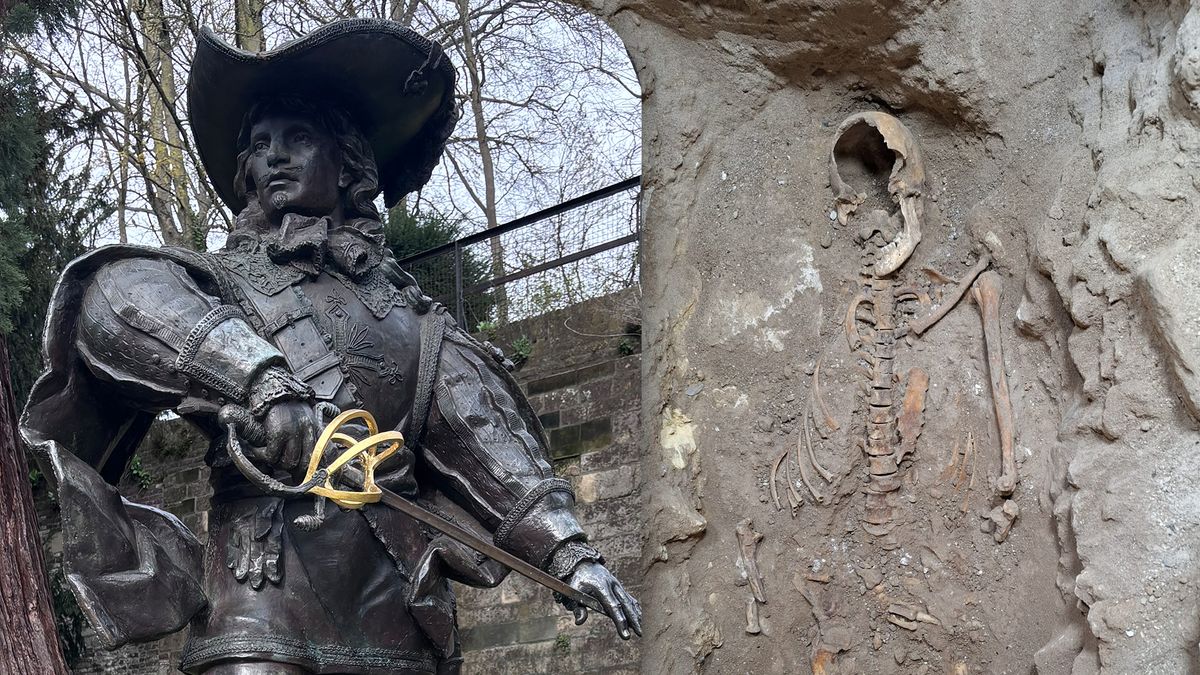 Spectaculaire vondst in Maastrichtse kerk: 'Alles wijst op skelet van wereldberoemde d'Artagnan'