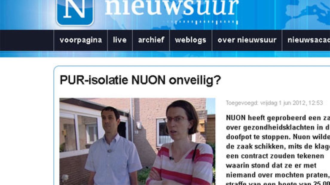 Gezin in Malden de dupe van vloerisolatie Nuon