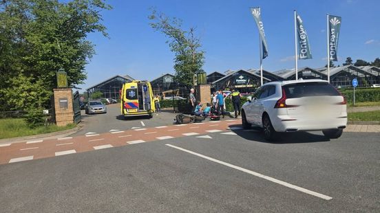 Scooterrijder gewond • gewonden na explosie