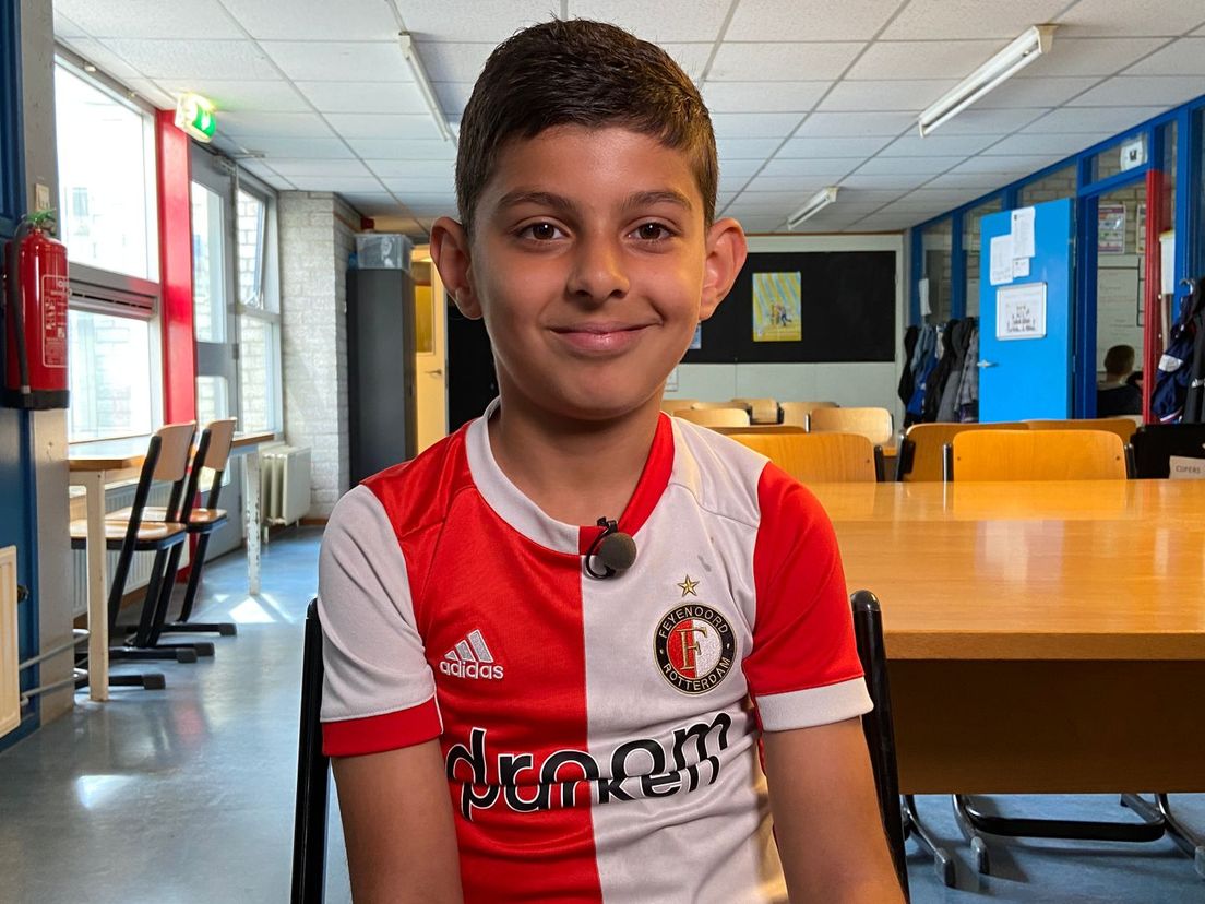 Saifedinne (10): als Feyenoord scoort hoor ik dat in mijn kamer.