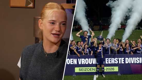 De Graafschap-speler Bibi van Engen: ‘Promotie is een hoogtepunt in mijn leven’