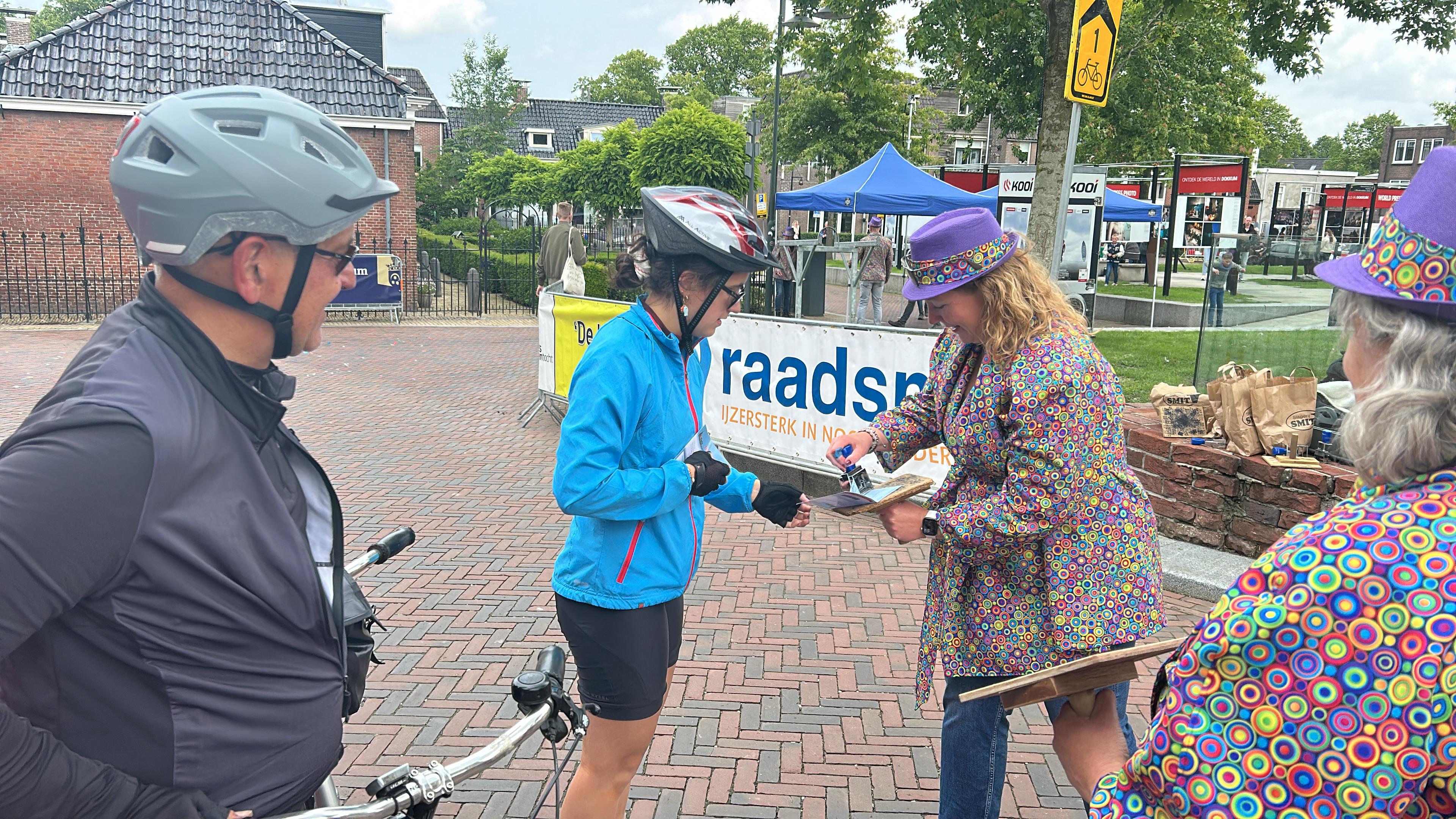 De lêste stimpels wurde set yn Dokkum