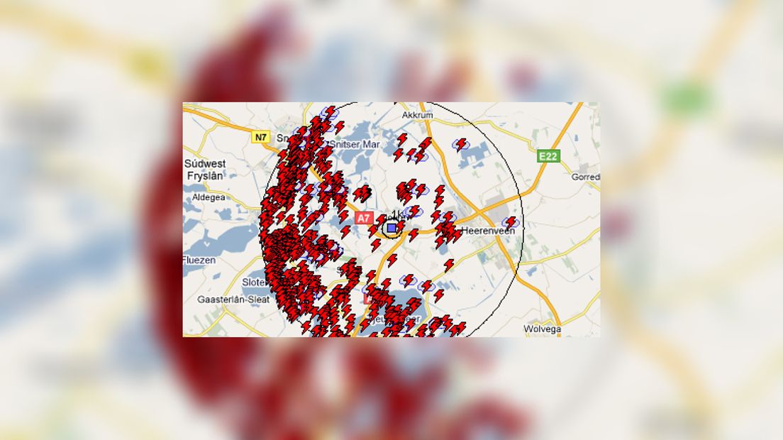 Kaarten: Van der Heide Bliksembeveiliging Kollum