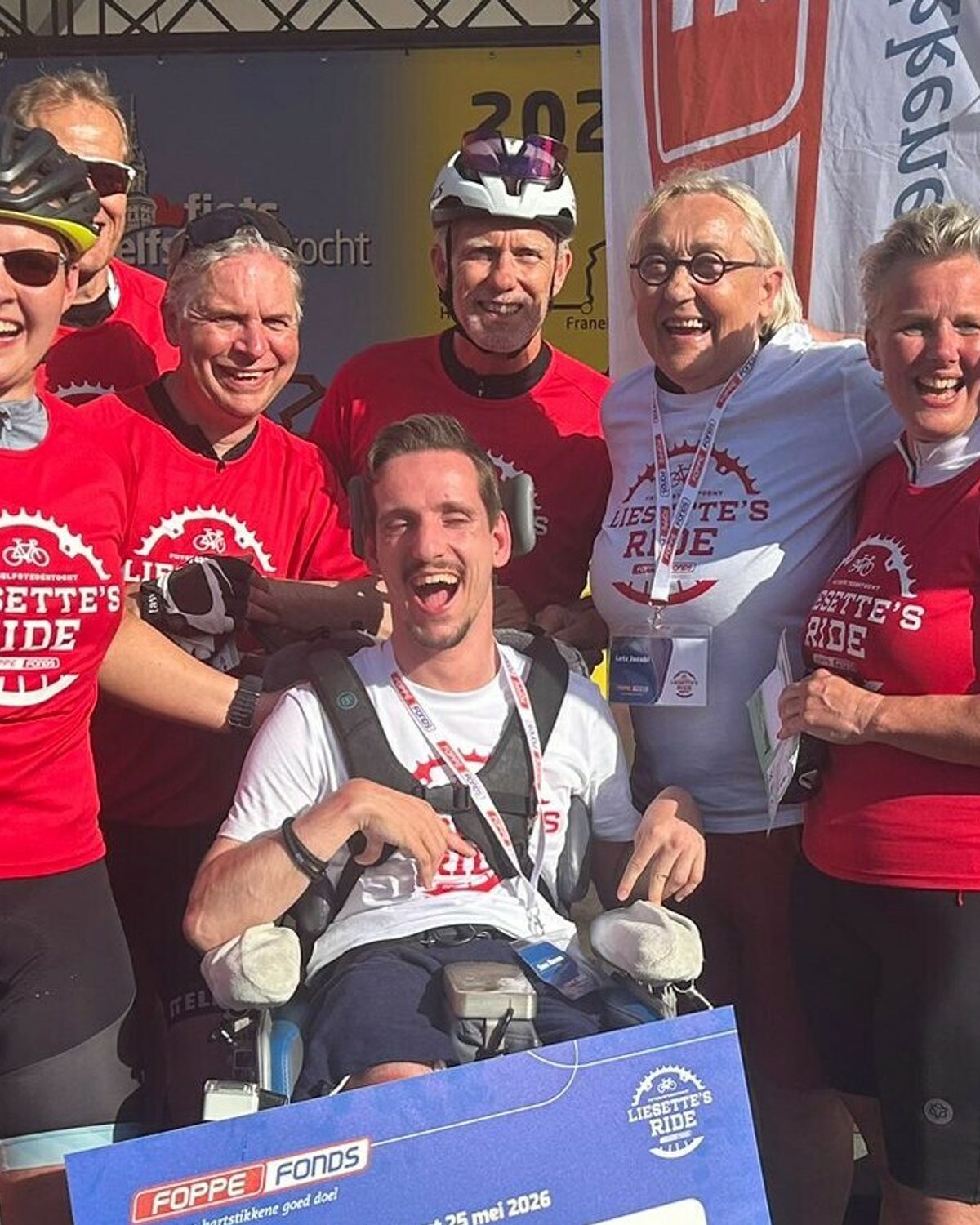 Liesette Bruinsma finisht Fytsalvestêdetocht en hellet 4000 euro op ...