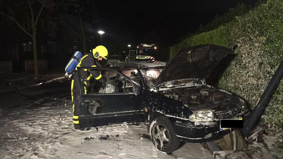 Opnieuw een autobrand in Roermond