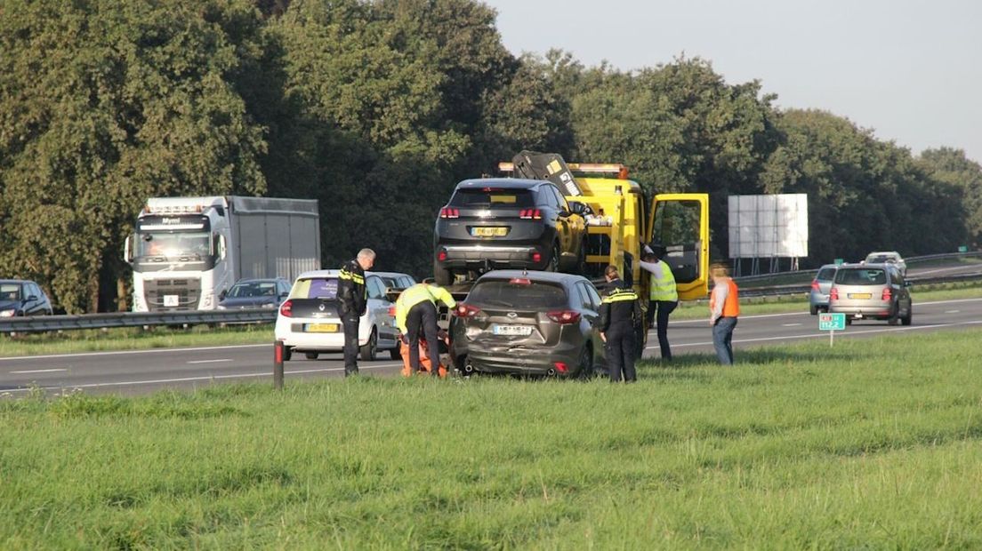 Ongeval op de A1