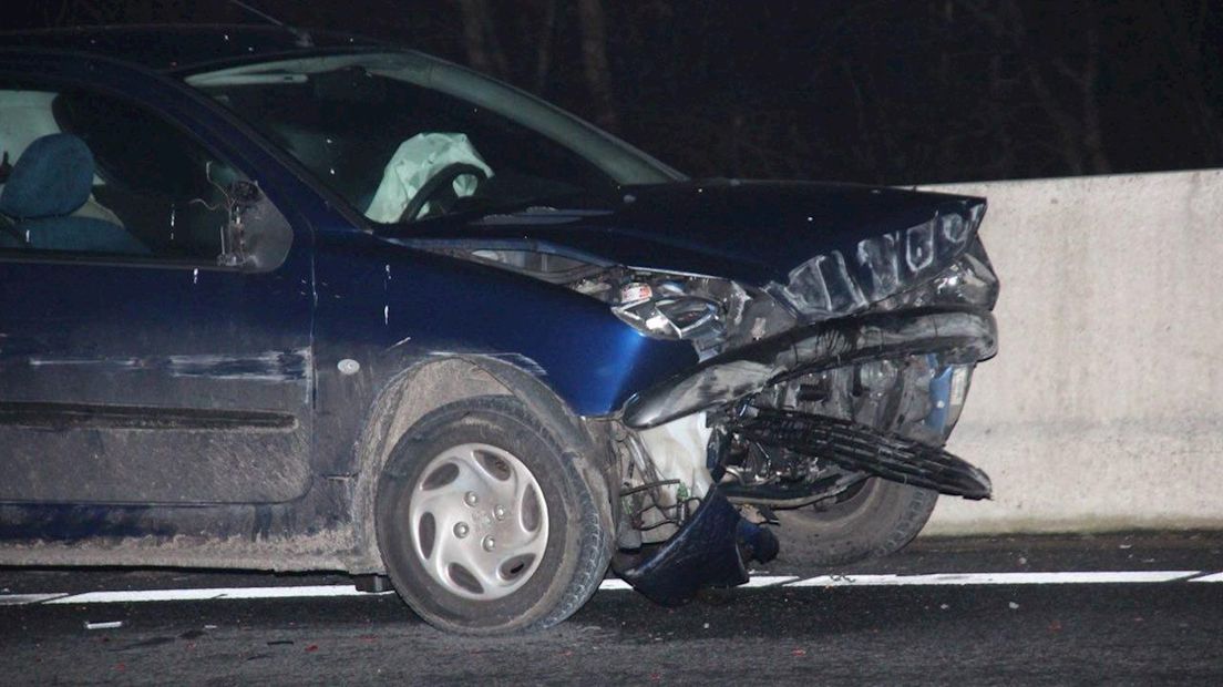 Ongeluk A28 bij De Lichtmis