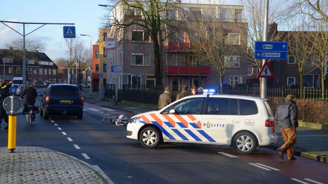 Vrouw gewond na ongeluk in Zwolle