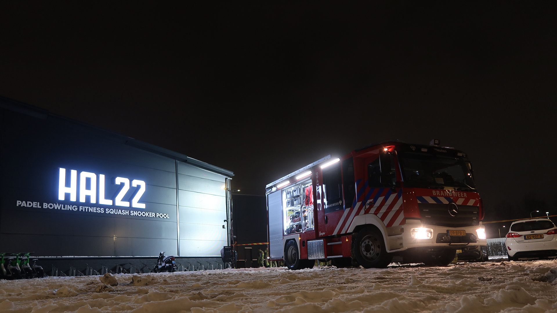 Deel sportcomplex in Utrecht ingestort