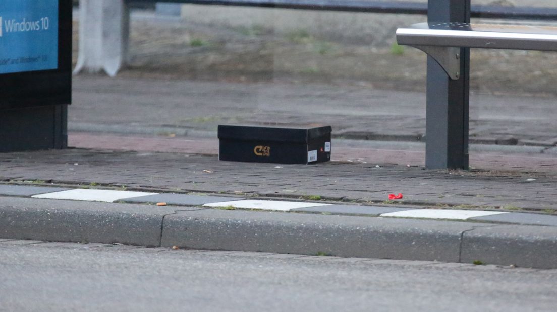 De schoenendoos bleek toch niet zo gevaarlijk.