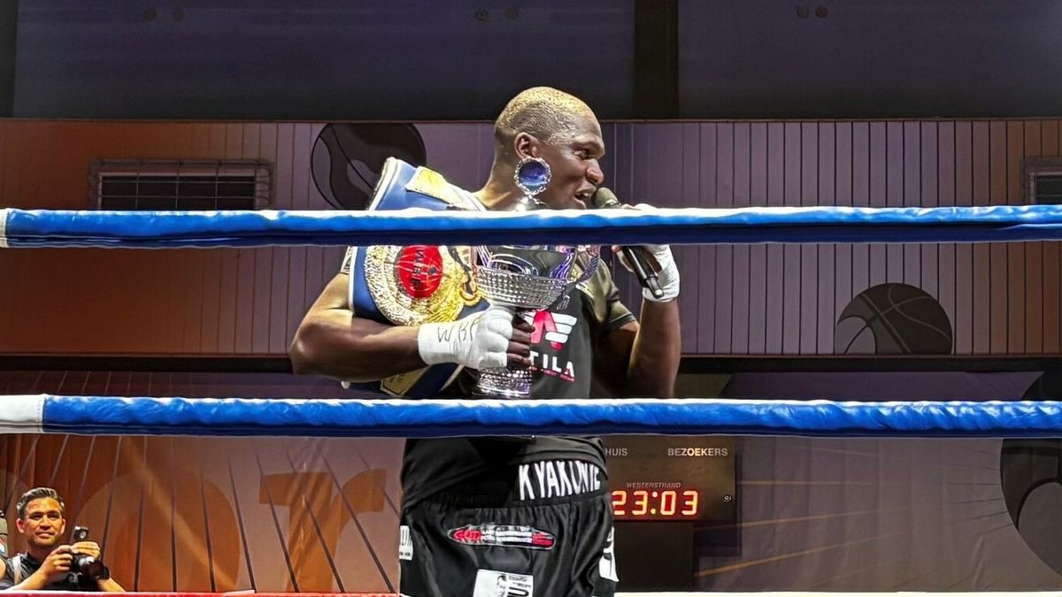Kan Leeuwarder bokser Willy Kyakonye een stap naar wereldtop doen? 