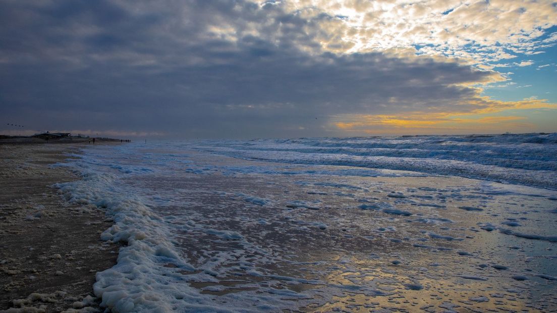 Het strand van Katwijk, foto ter illustratie