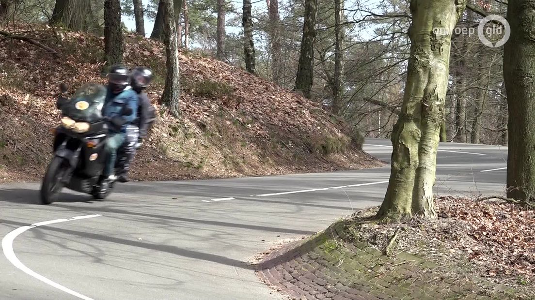 Met de motor op de Posbank. Nu kan het nog.