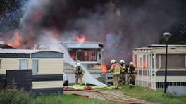 het spook van de blankaart Grote uitslaande brand op camping