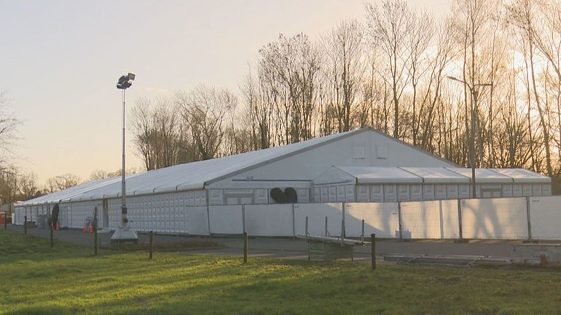 De priklocatie op het terrein van de Universiteit Twente is al tot februari vol