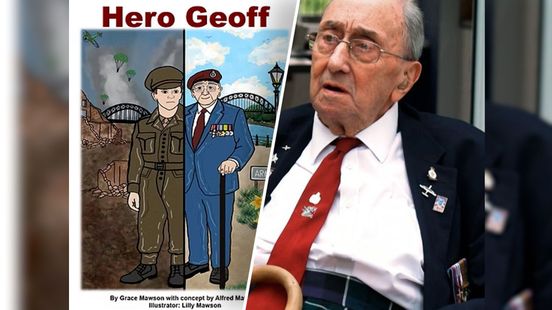 Arnhem-veteraan Geoff Roberts (101) heeft nu ook een kinderboek