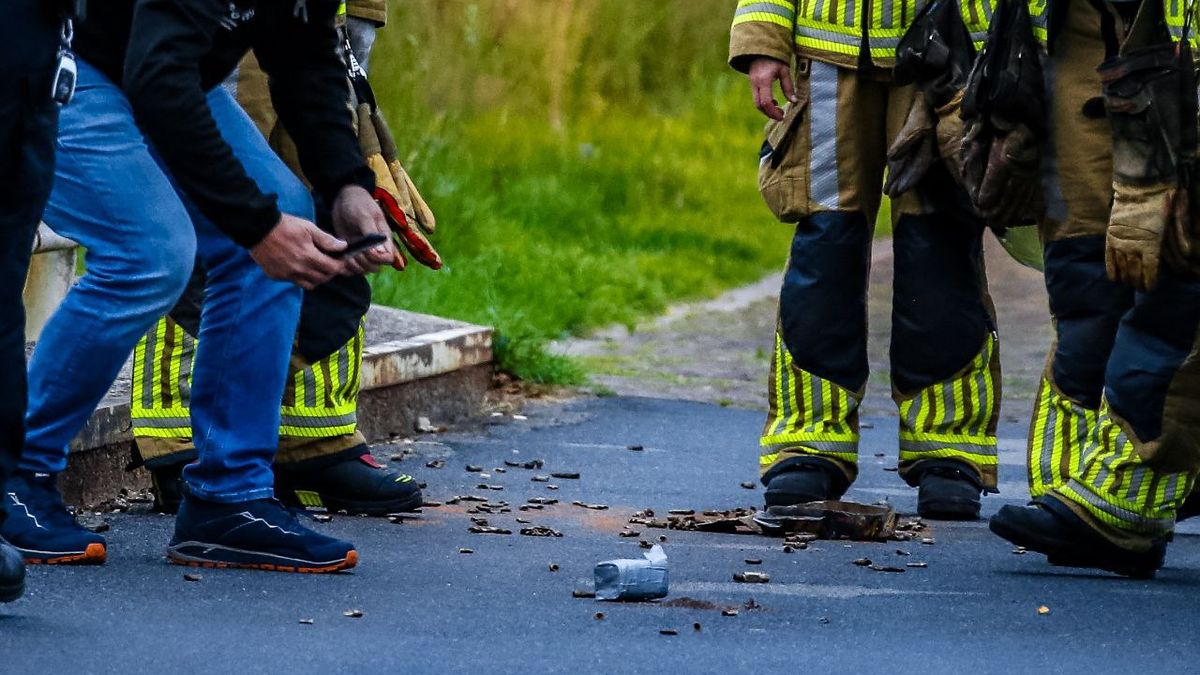 Mogelijk explosief gevonden bij brand in Glane, politie doet onderzoek