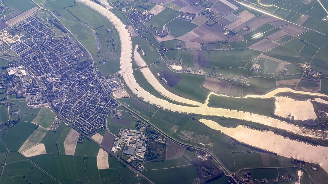 Vitens wil water winnen in het gebied rond de IJssel