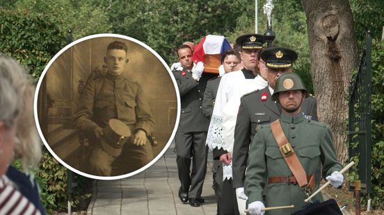 86 jaar nadat hij voor het vaderland sneuvelde, krijgt Nijverdaller militaire uitvaart Home