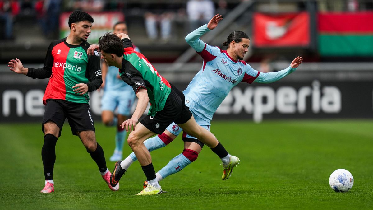 LIVE: Feyenoord komt goed voor de dag in Nijmegen