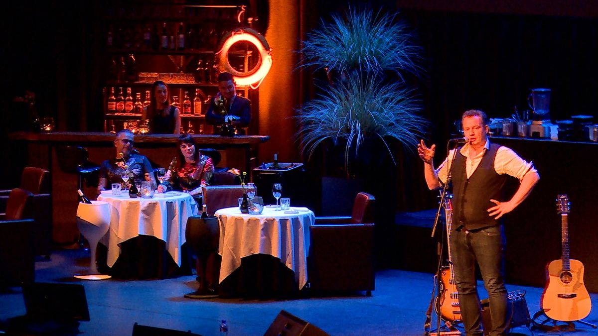 Uitverkocht theater viert feest met Edwin en Blanche