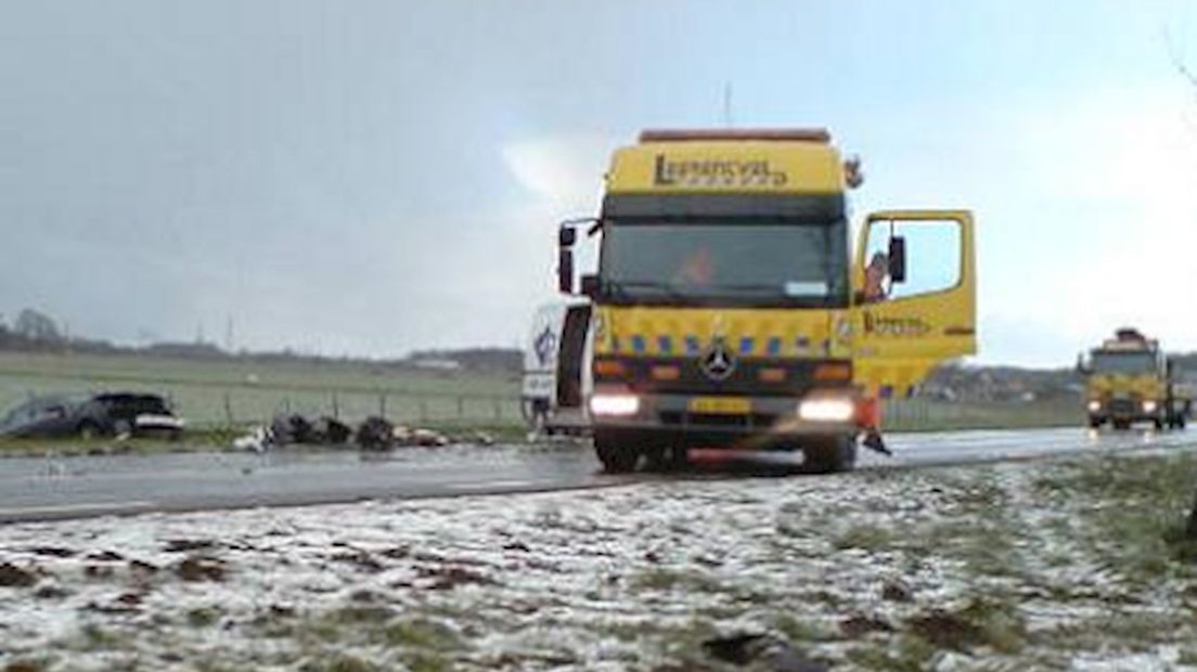 Ongeval op Wijheseweg bij Zwolle