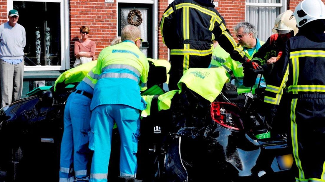 gewond bij ongeval in Enschede