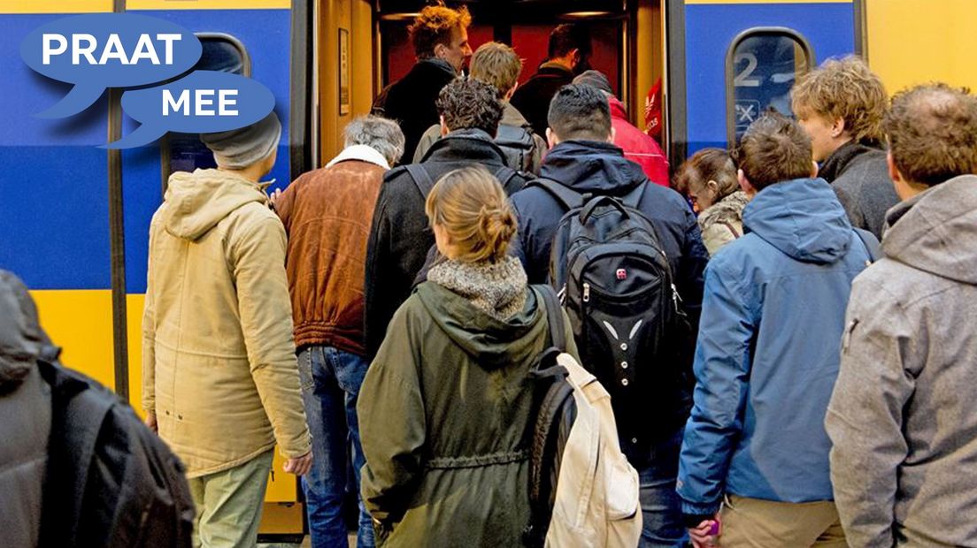 Voor korting wil ik best de 'hyperspits' in de trein mijden