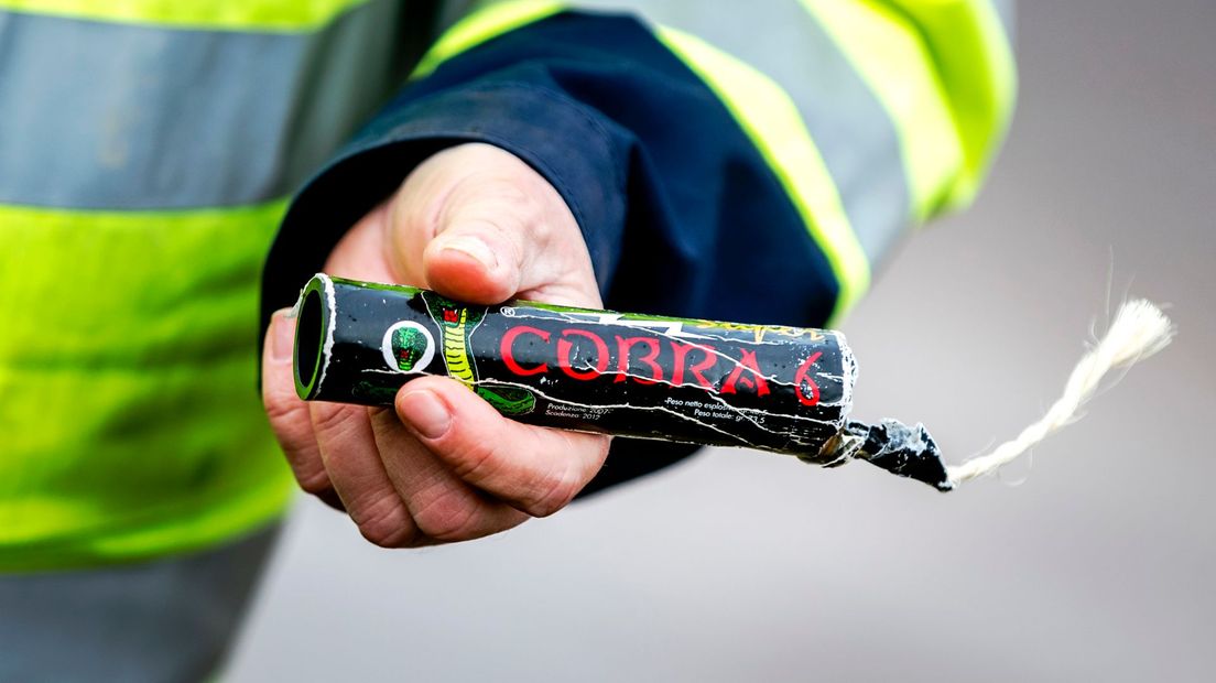 Beeld ter illustratie. Het vuurwerk lag opgeslagen in de garagebox van de 39-jarige medeverdachte uit IJsselmuiden (Rechten: ANP)