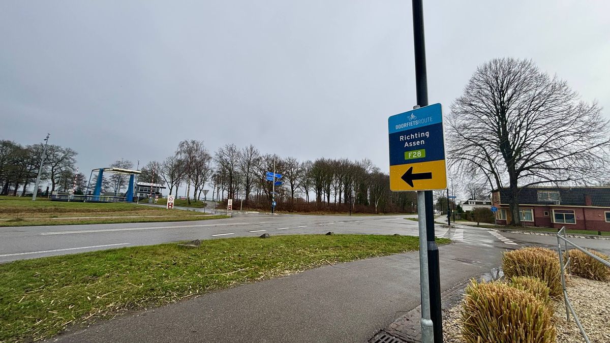 Groningerstraat bij De Punt op de schop voor missend gedeelte fietssnelweg Assen - Groningen